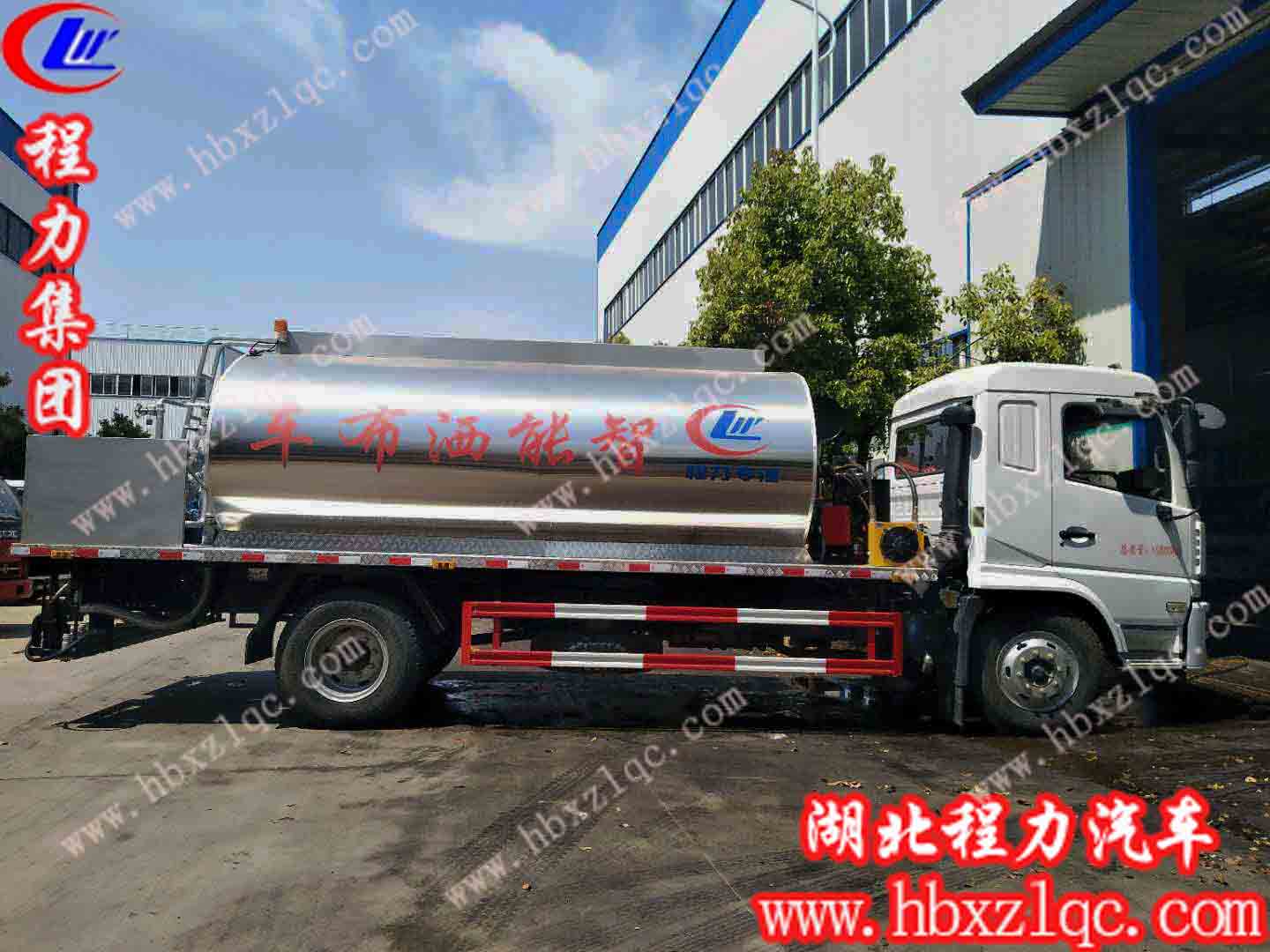 湖北程力瀝青灑布車灑布不均勻現(xiàn)象，如何解決？