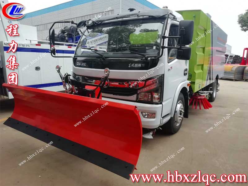 大雪封路，路面結(jié)冰車輛難走怎么辦，那就找湖北程力除雪鏟
