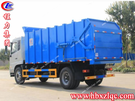 用于垃圾轉(zhuǎn)運(yùn)或卸料，處理城鎮(zhèn)垃圾的得力助手——對(duì)接式垃圾車